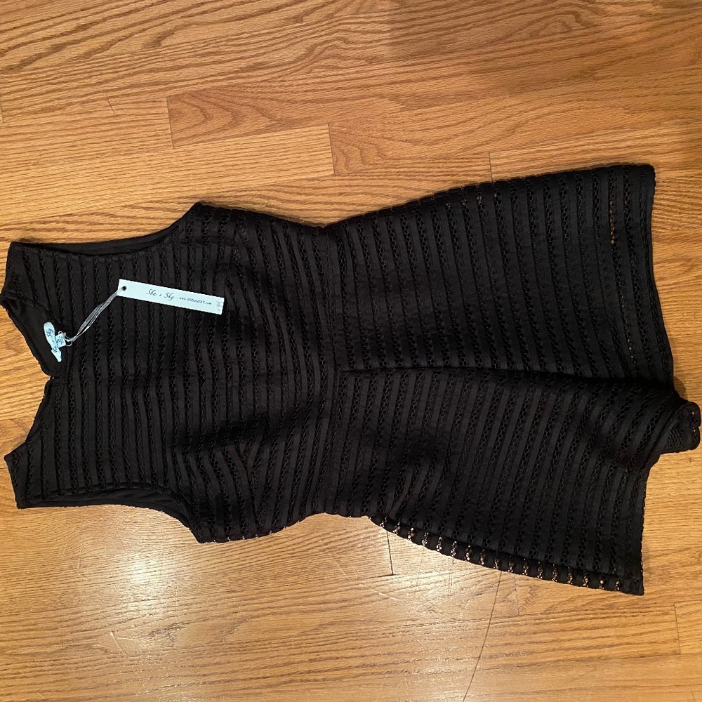 Black Romper - New With Tags